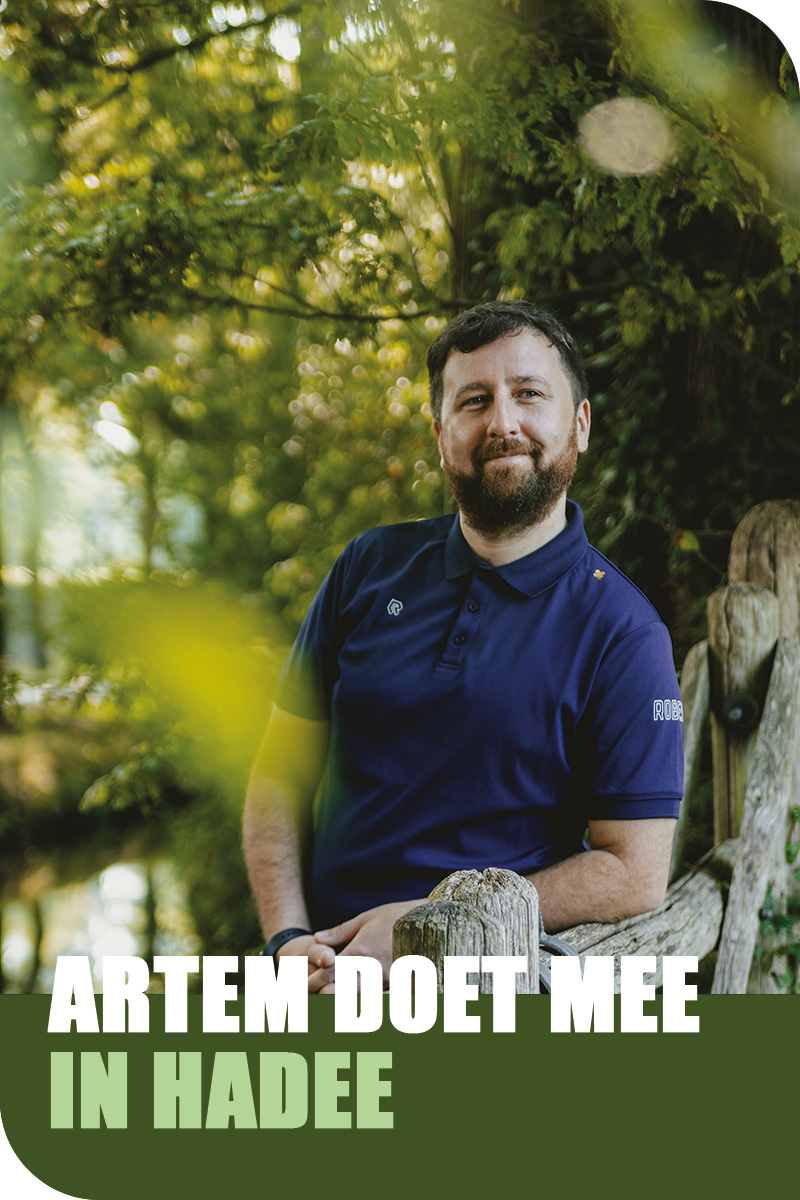 Artem doet mee in Hadee Artem doet mee in Hadee